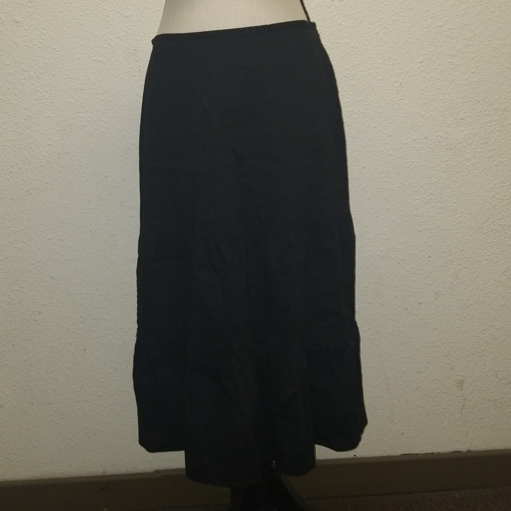 Alfani black long skirt